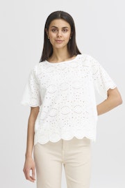 FRAngie blus vit
