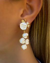 FLEUR BLANCHE MULTI ÖRHÄNGEN