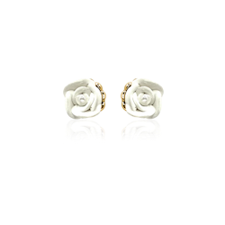 FLEUR BLANCHE STUD ÖRHÄNGEN