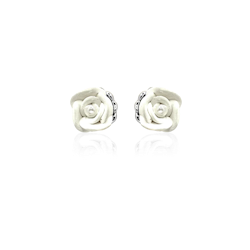 FLEUR BLANCHE STUD ÖRHÄNGEN