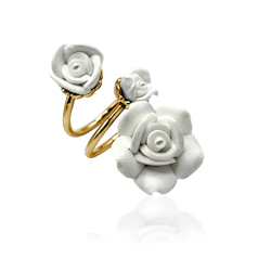 FLEUR BLANCHE MULTI RING