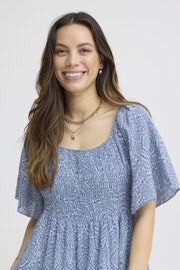 SBAlexa batic dress blå