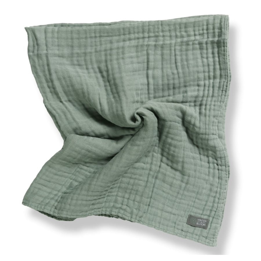 Filt Muslin - Layered Muslin EKO Jade Green