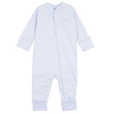 Overall - Saturday blå/silver
