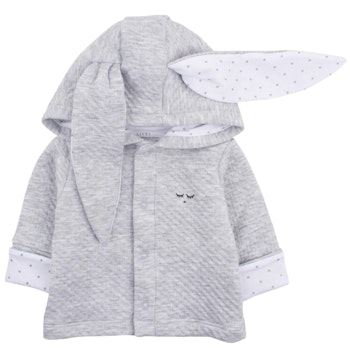 Cardigan Bunny Grey/White