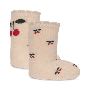 Strumpor 2-pack Jacquard socks Cherry