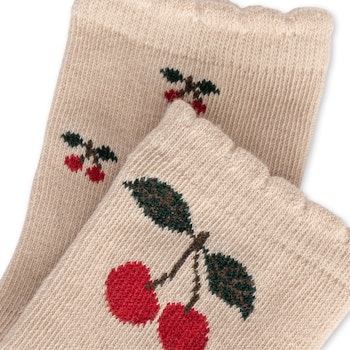 Strumpor 2-pack Jacquard socks Cherry