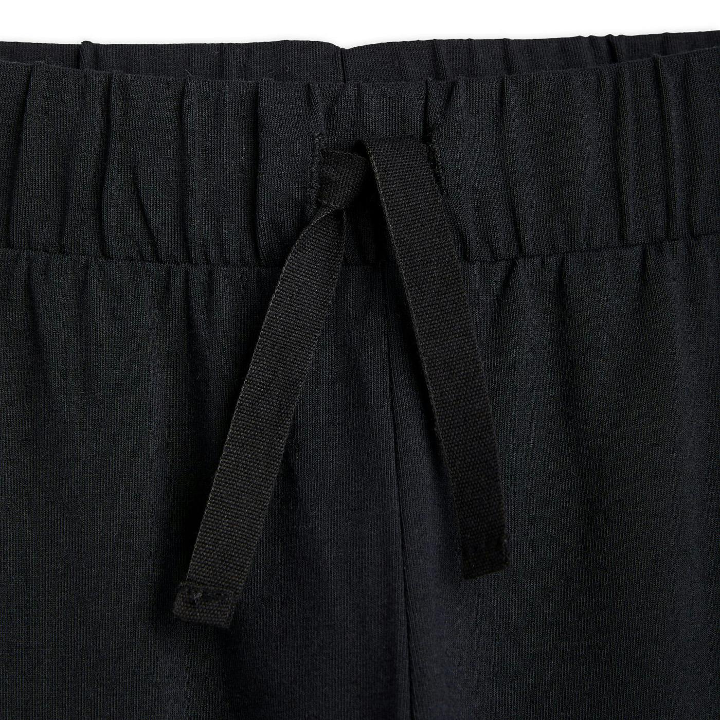 Byxa - Basic Jersey Trousers  Black