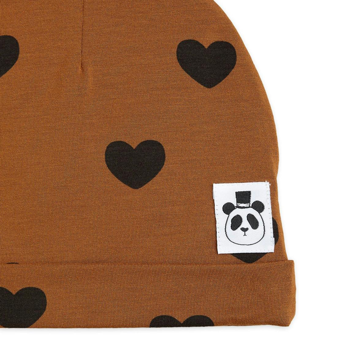 Mössa - Basic Hearts Beanie Brown