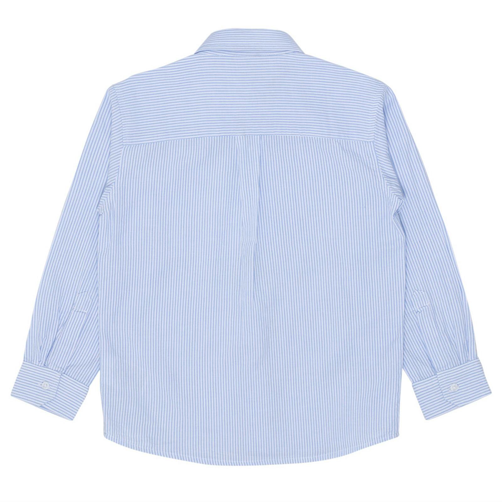 Skjorta - Ruben smalrandig ljusblå