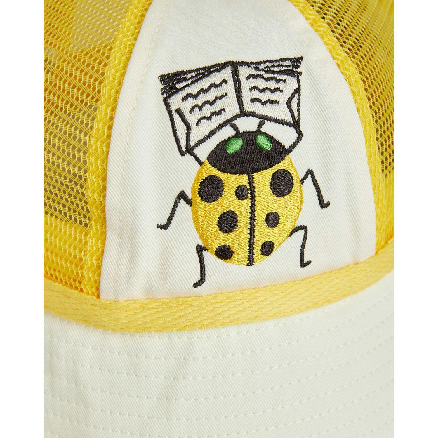 Solhatt - Mesh Sun Hat - Ladybird offwhite