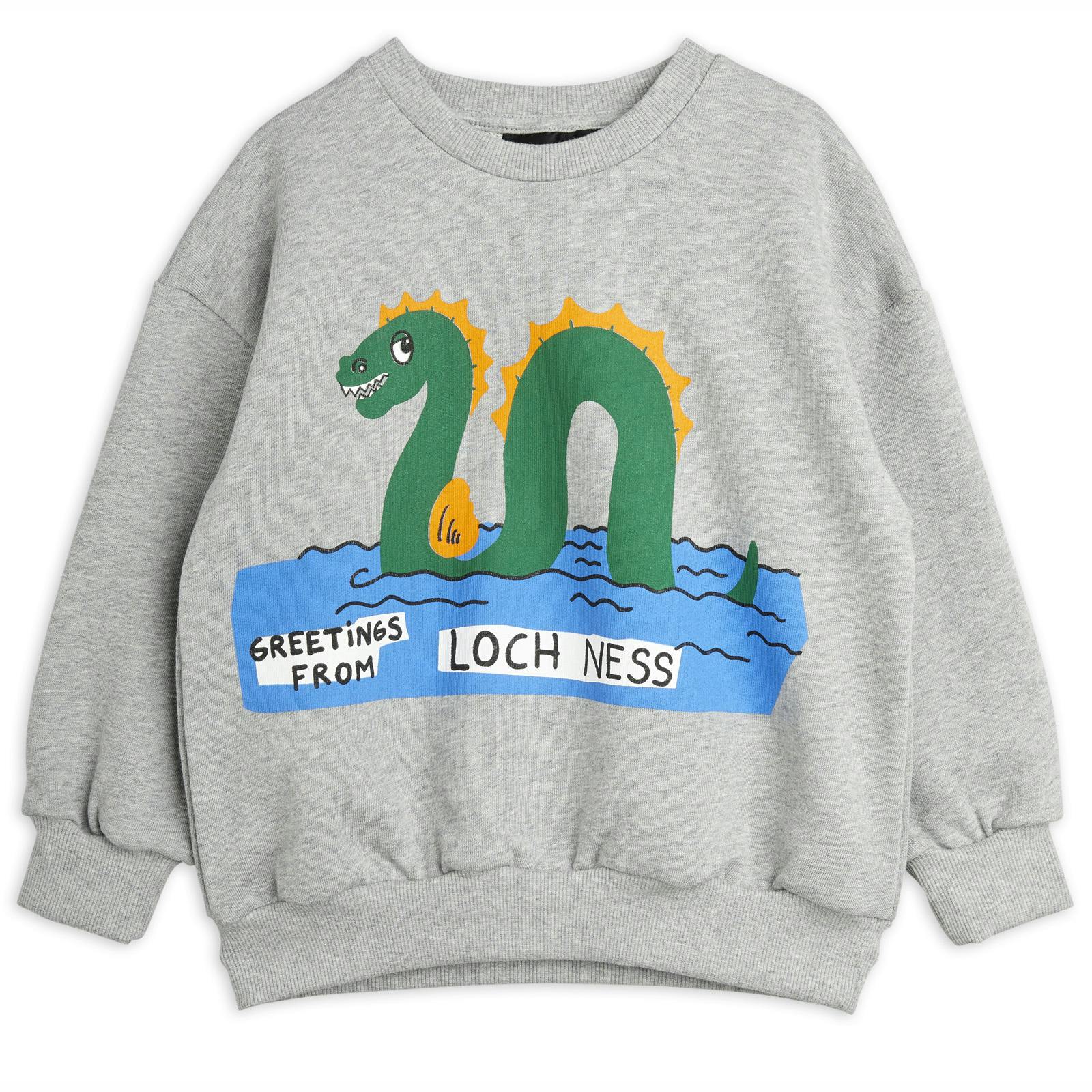 Tröja - Sweatshirt - Loch ness grey melange