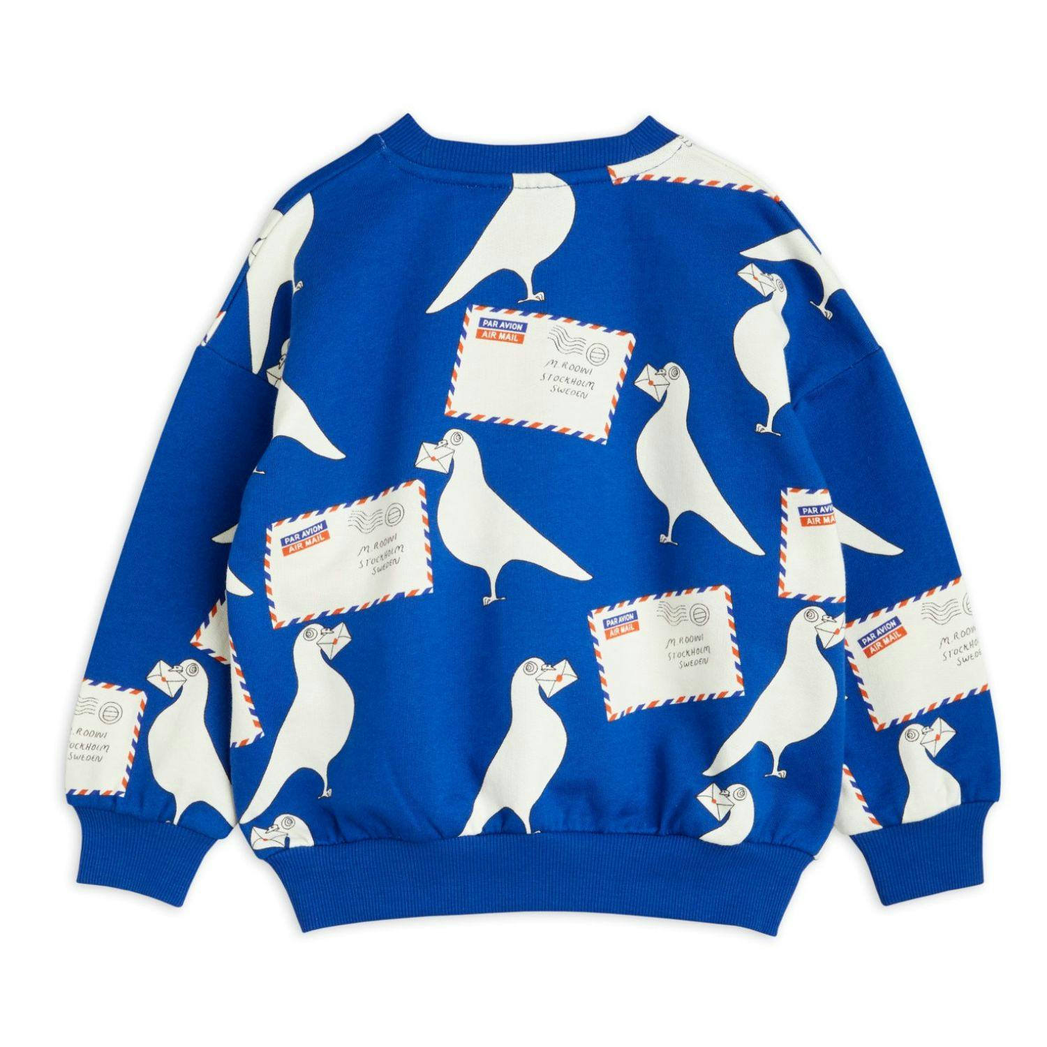 Tröja - Sweatshirt - Pigeons - Blue