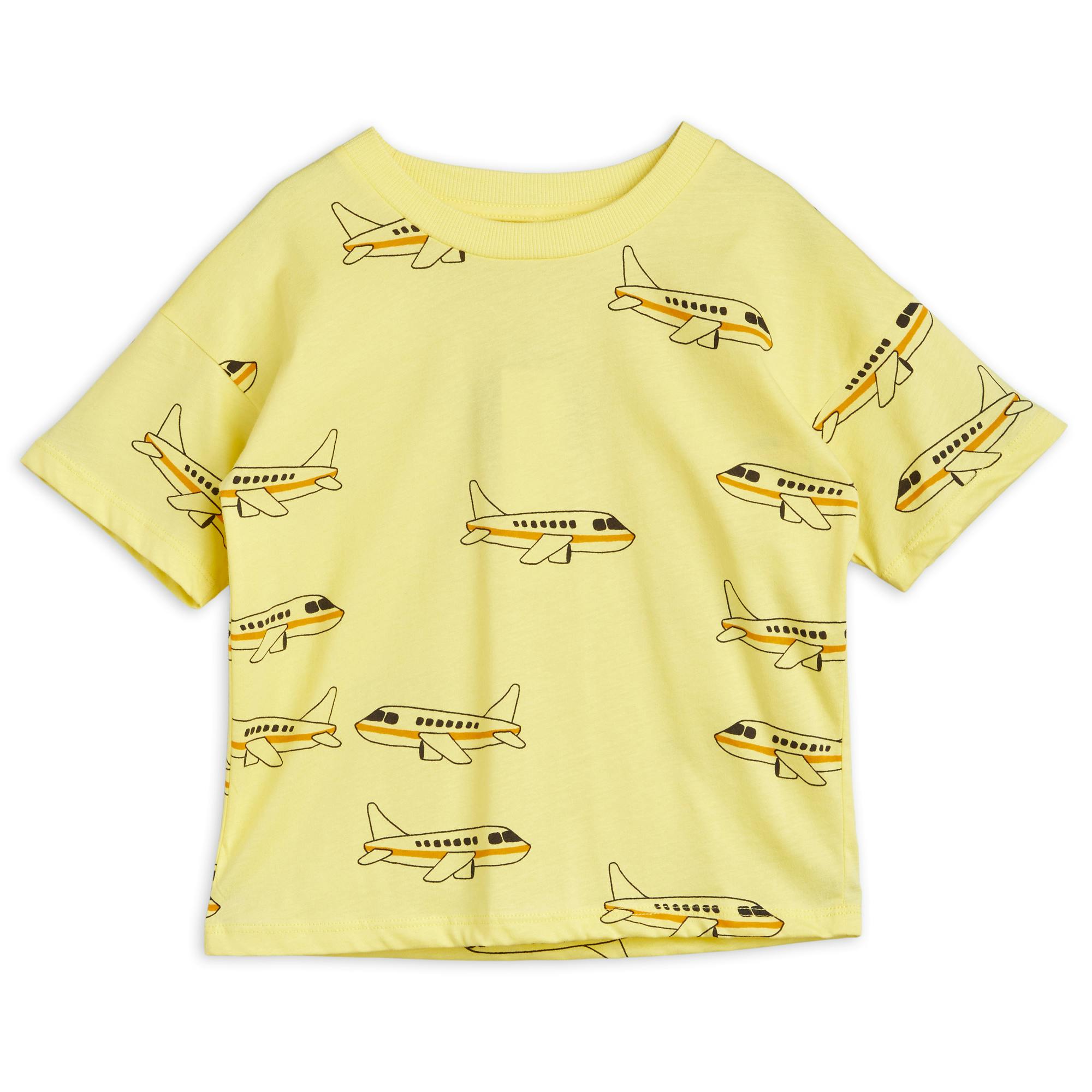T-Shirt - Airplane - Yellow