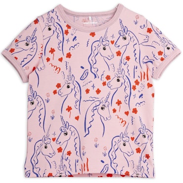 T-Shirt - Scottish Unicorns - Pink