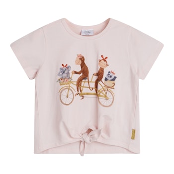 T-shirt - Alexie djur på cykel