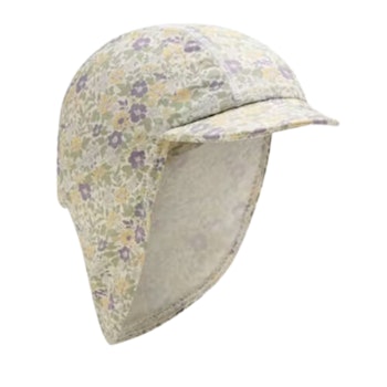 UV-Solhatt - Blommig - Lavender