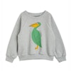 Mjuk och skön sweatshirt i grått med pelican-print från Mini Rodini.