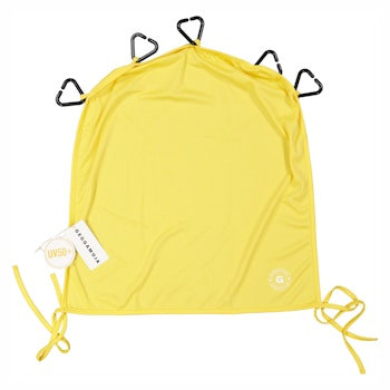 UV-barnvagnsgardin gul