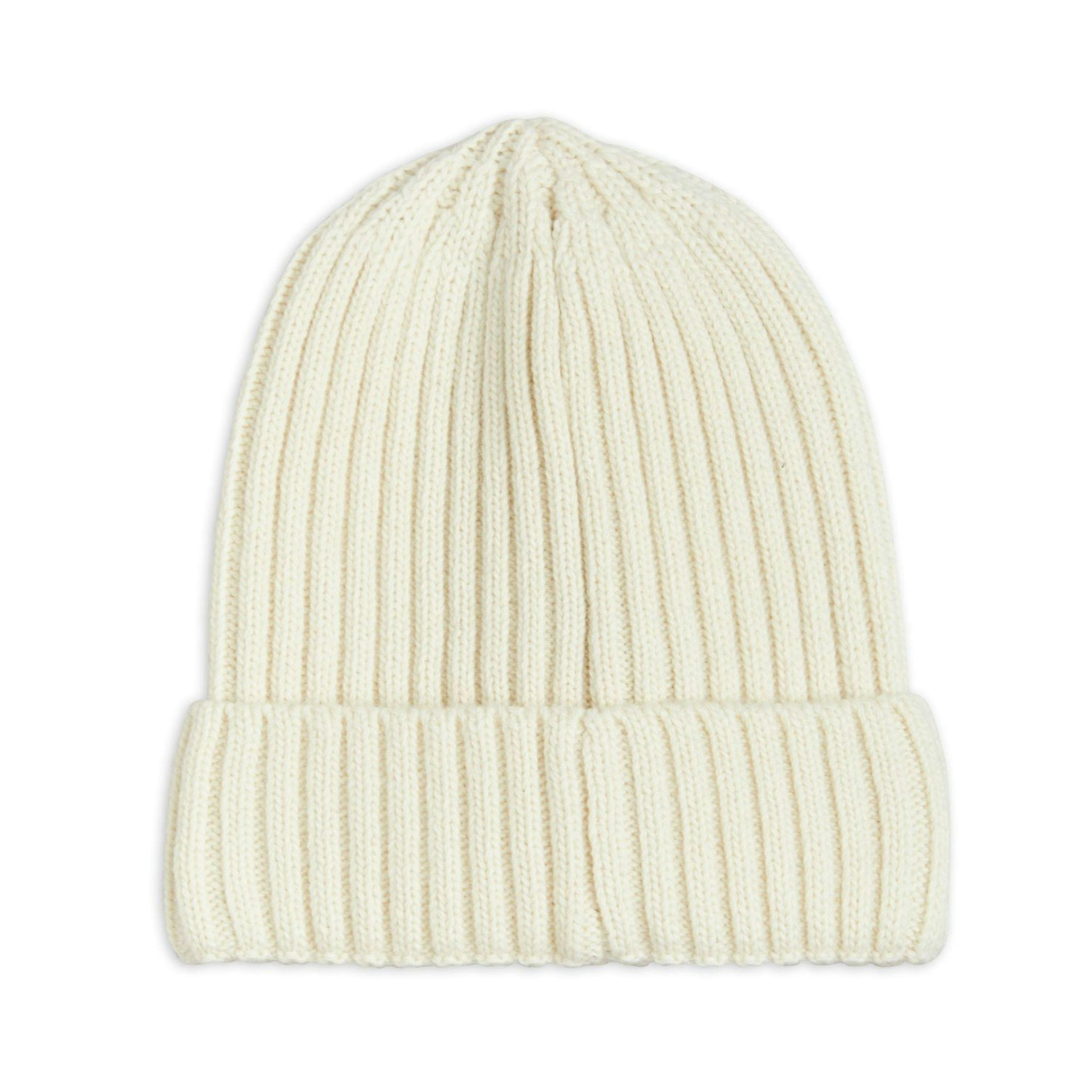 Beanie - Stickad Ull