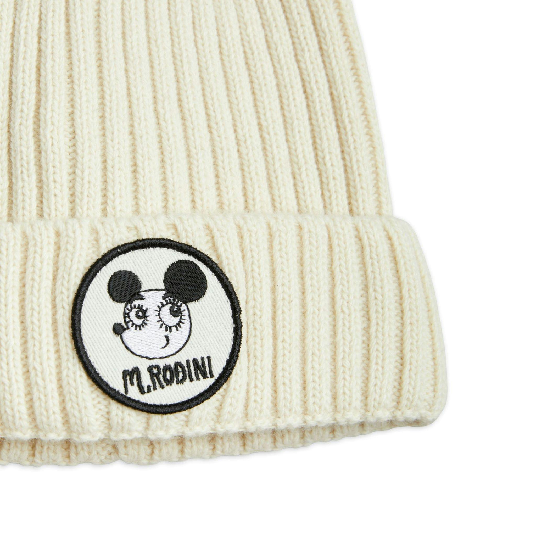 Beanie - Stickad Ull