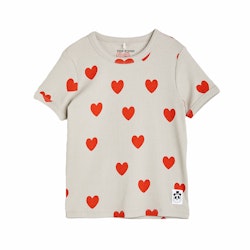 T-shirt - Hearts grey