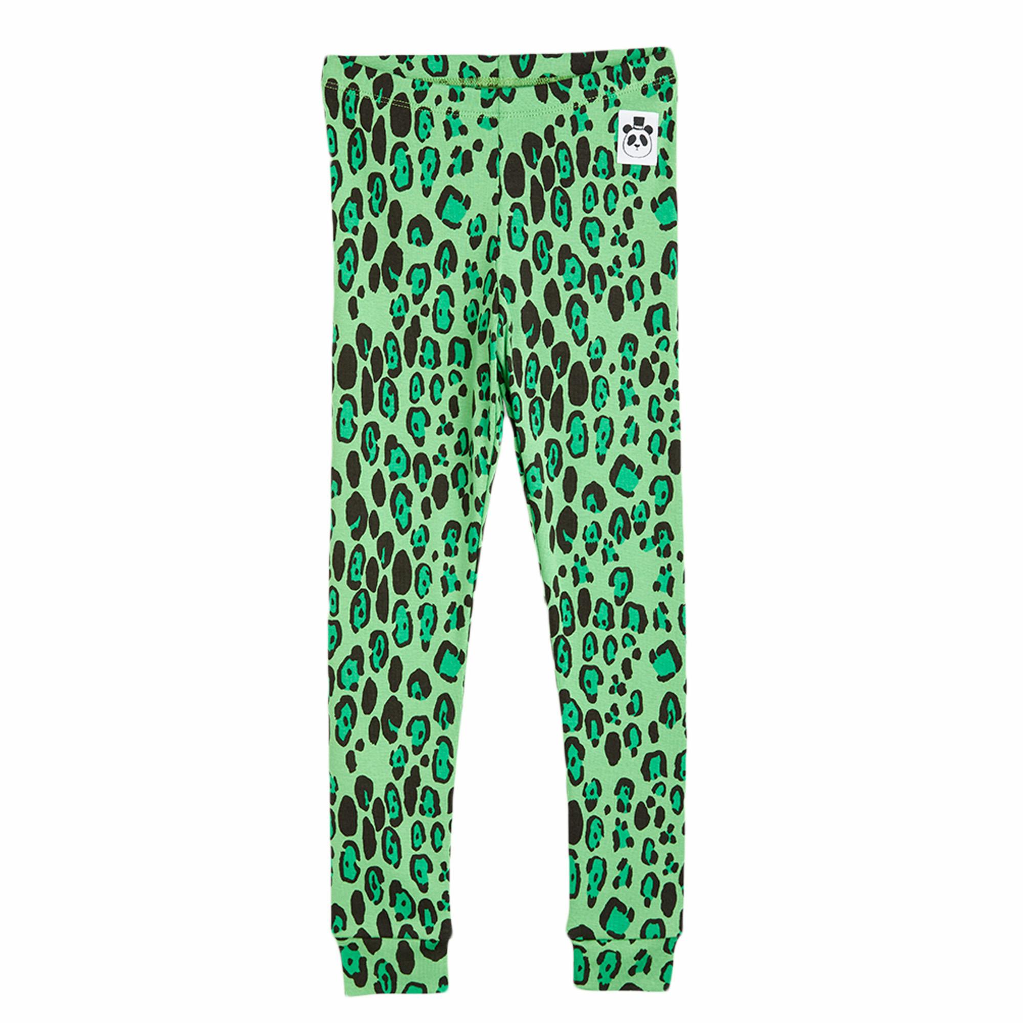 Leggings - Leopard green