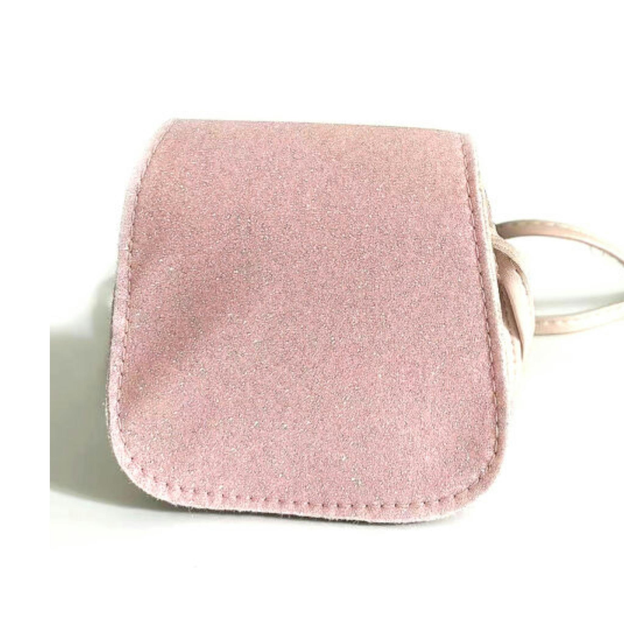 Handväska - Rosa glitter