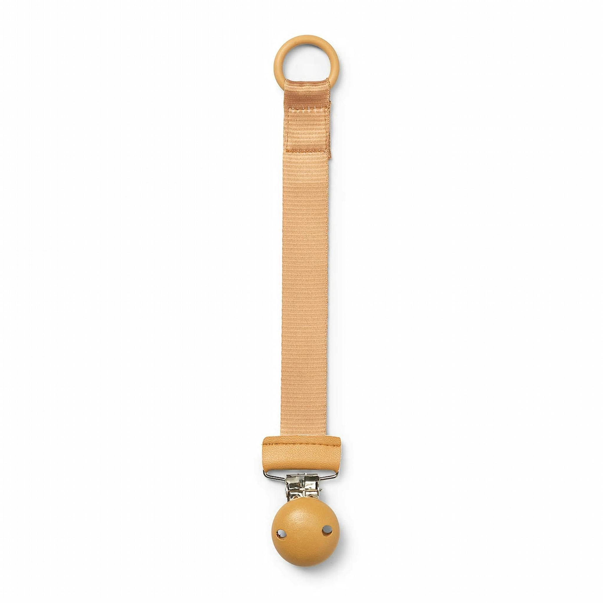 Elodie Details napphållare Gold med träknopp på clipset, linköping.