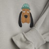 Skönt avslappnad tröja från Mini Rodinis kollektion Bloodhound tillverkad bomull.