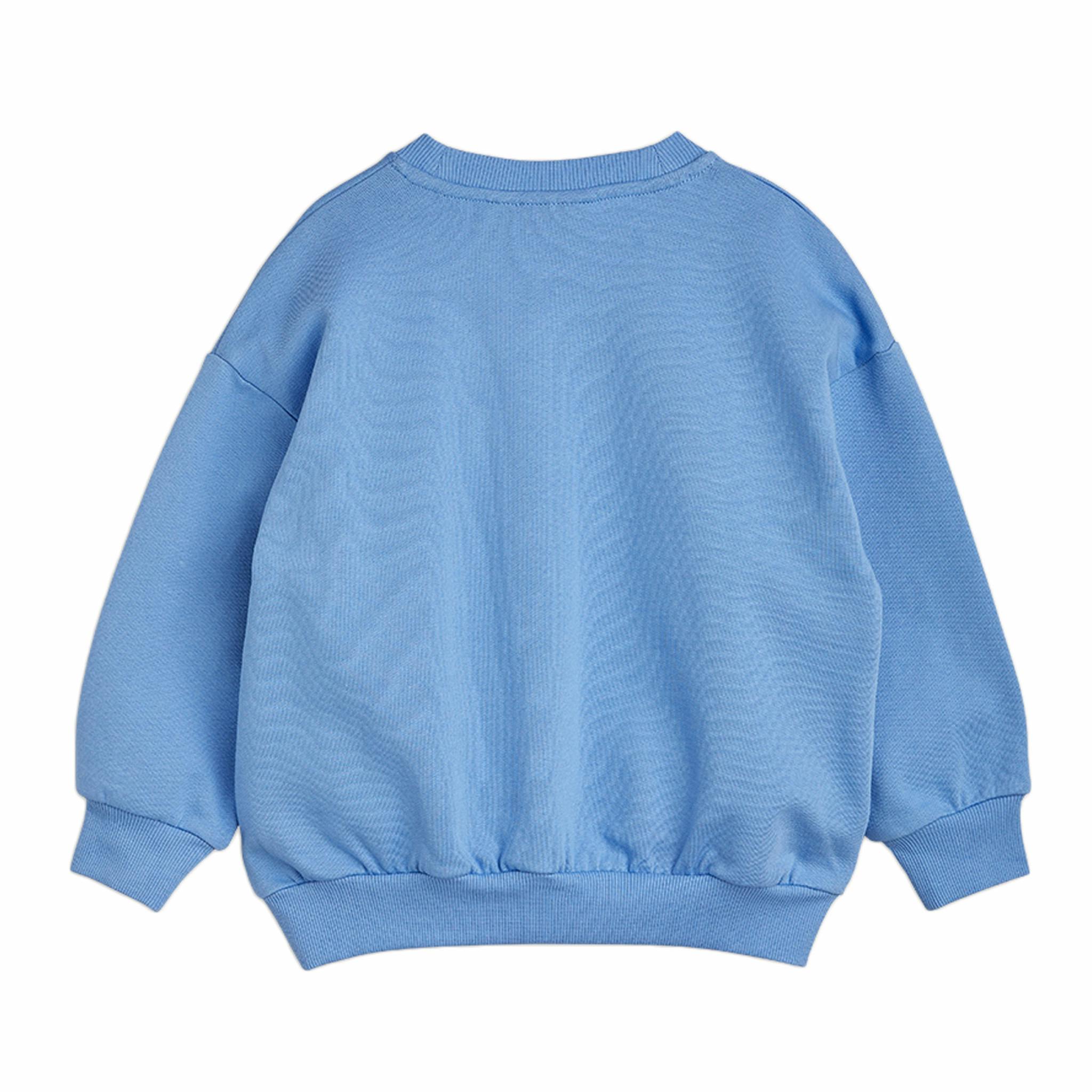 Fin sweatshirt i en underbar blå färg från Mini Rodinis kollektion Bloodhound.