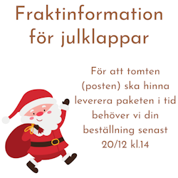 Fraktinformation julen