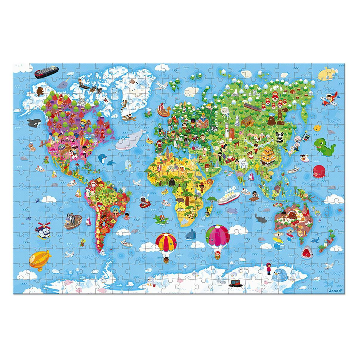Pussel i väska - World Giant Puzzle 300