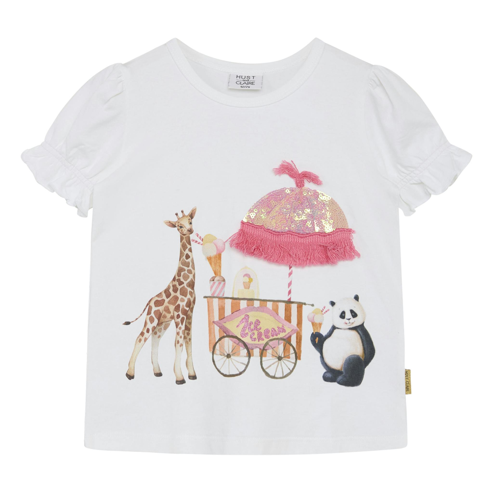 T-shirt - glassvagn och djur