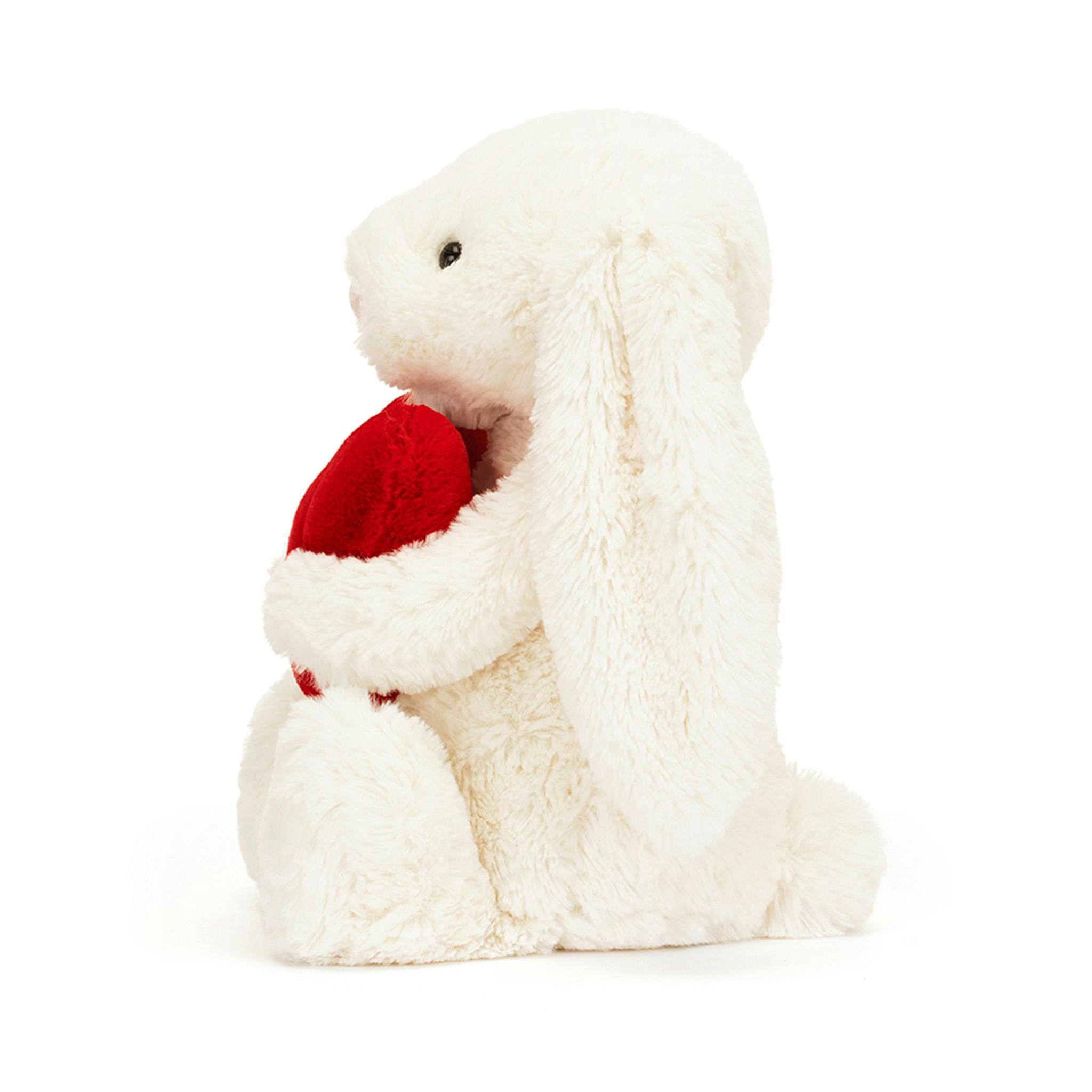 Kanin - Bashful Red Love Heart Bunny Original Medium