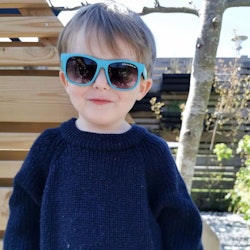 Solglasögon Baby - Böjbara 0-10 mån  Blå