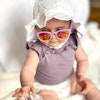 Solglasögon Baby - Lila böjbara 0-1,5 år