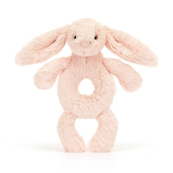 Ringskallra - Bashful Blush Bunny Ring Rattle