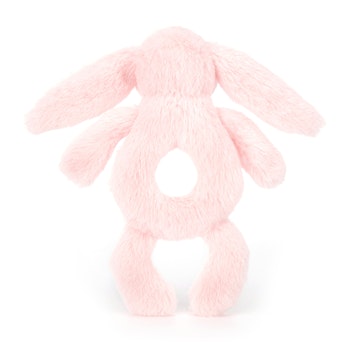 Ringskallra - Bashful Pink Bunny Ring Rattle