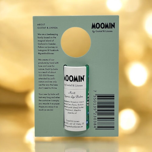 Moomin by Gustaf & Linnea/Läppcerat av bivax med mint, 8,5 g