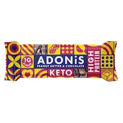 Adonis Keto Bar Jordnötssmör och choklad 45g