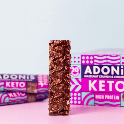 Adonis Keto Bar Hasselnöt & Choklad 45g