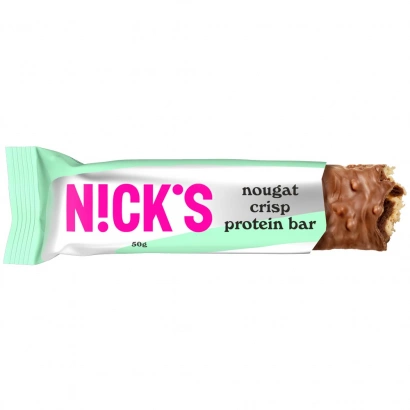 Nicks Protein Bar Keto Nougat Crisp 50g