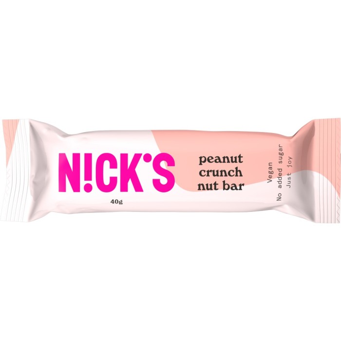 Nicks Nut Bar Keto Peanut 40g