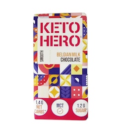 KETO-HERO Belgisk Mjölkchoklad 100g
