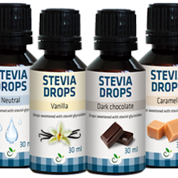 Sukrin Smakdroppar Stevia Naturlig 30ml