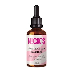 Nicks Stevia Drops Natural 50ml