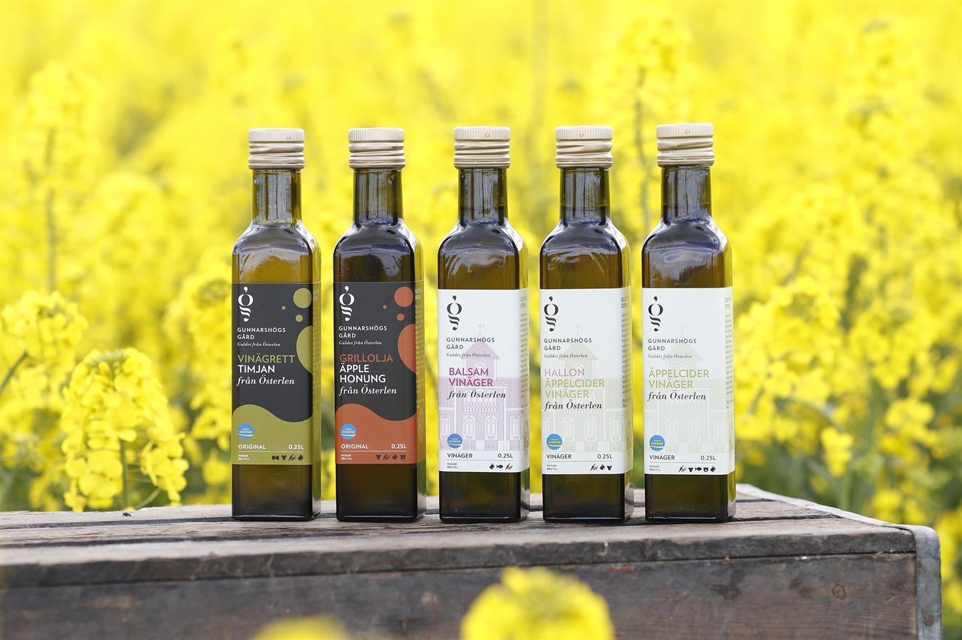 Vinägrett Timjan KRAV, 250ml, Gunnarshög