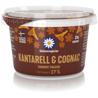 KD Gourmet Fraiche Kantarell & Cognac 27% 2 dl [KORT DATUM], Skånemejerier