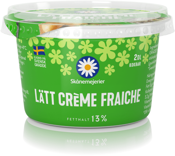 KD Crème fraiche Lätt 13% 2dl, Skånemejerier